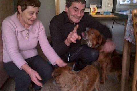 Tina con la sua nuova famiglia